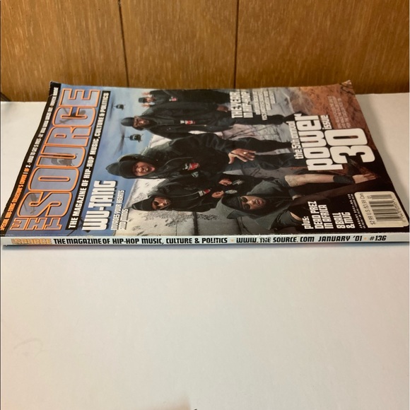The Source Magazine January 2001 Issue #136 Wu-Tang 5th Annual Power 30 Issue - Picture 4 of 5